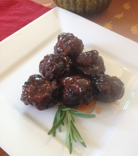 Crabapple Meatballs